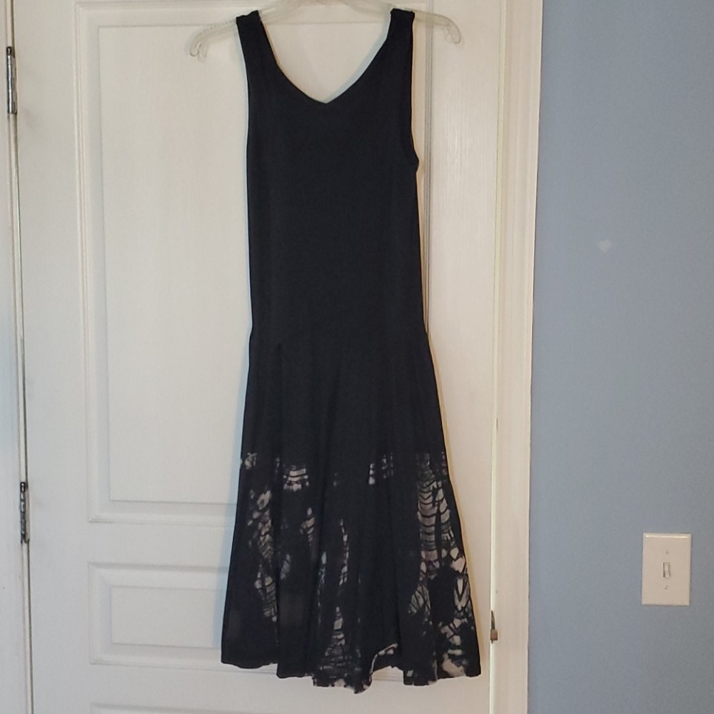 Midi black dress
